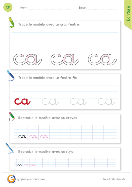 fiche-graphisme-ecriture-cp-ecrire-le-mot-ca-minuscule-cursive