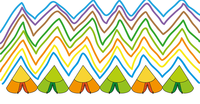 graphisme-maternelle-ligne-brisée-lignes-brisées-tipis-indiens