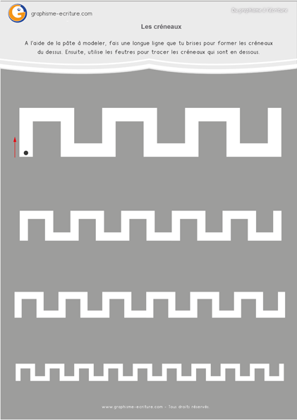exercice-fiche-graphisme-écriture-moyenne-section-ms-créneaux-fiche-a-plastifier