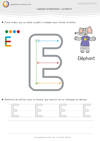  maternelle-ecriture-moyenne-section-ms-apprendre-à-écrire-capitales-imprimerie-lettre-e 